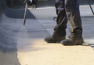 coating systems over Montreal spray foam roof systems