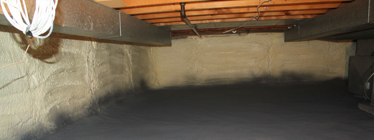 Montreal spray foam insulation for crawl spaces